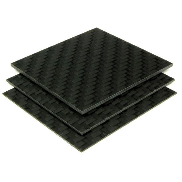 Lightweight Carbon Fiber Plate 3K Twill Surface For Multicopter