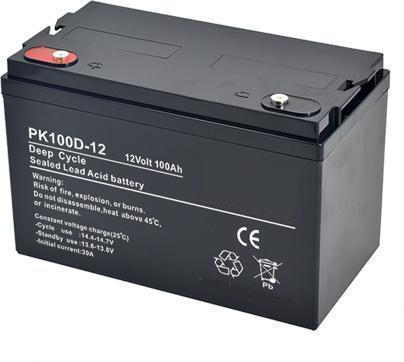 Quality Deep Cycle Sealed Lead Acid Battery 12v - 100ah UL94-V0 for sale