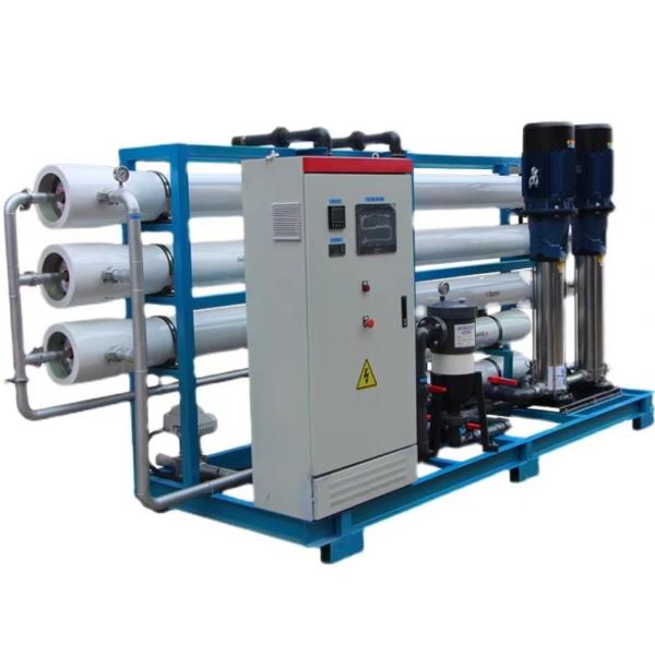 150 Tons/Day Seawater Desalination Equipment High Salinity Wastewater Zero Discharge Concentrated Water Filtration And Purification Equipment