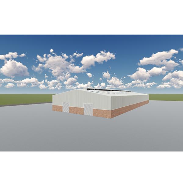 Quality Modular Prefabricated Steel Structure Factory Building Economical Industrial Workshop Design Warehouse for sale