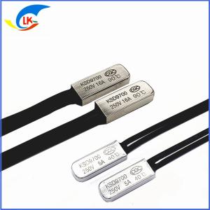 Buy cheap BW9700/KSD9700 Thermal Protector Iron Shell Normally Open And Normally Closed Series Thermostat product