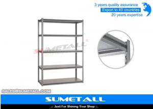 Buy cheap 5 Tier Boltless Rivet Shelving Metal Garage Shelves With Invisible Holes product