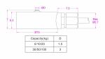 Miniature compression force sensor 1kN 500N 300N 200N 100N 50N micro load cell