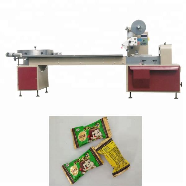 Touch Screen Pillow Packing Machine , High Speed Sugar Packing Machine