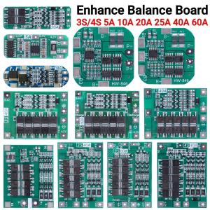 3S 4S 25A 40A 60A BMS Battery Protection Board Li Ion Battery Charging Board