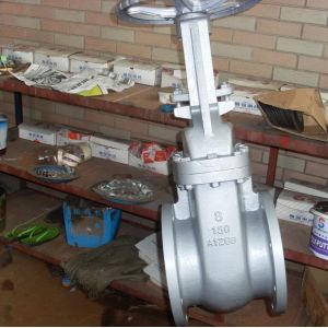 A126B 150LB cast iron ANSI flanged gate valve