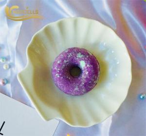 Donuts Shaped Custom Bath Bombs SLS Free Sample Fee Available FDA Approval