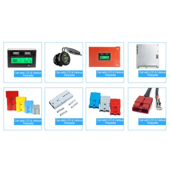 Long Cycle Lithium 12AH 12v Marine Battery Pack For Boat Yacht