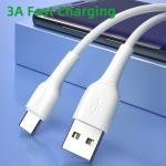 Braid Shielding Fast Charging Type C Data Cable 3A 0.3M 1M 2M For C Devices