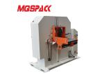 Non Pre Stretch Automatic Tape Wrapper , Tape Packing Machine With Belt Conveyor