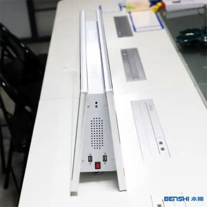 36 Inch Double Screen Stretched Bar LCD Display , Supermarket Shelf Digital