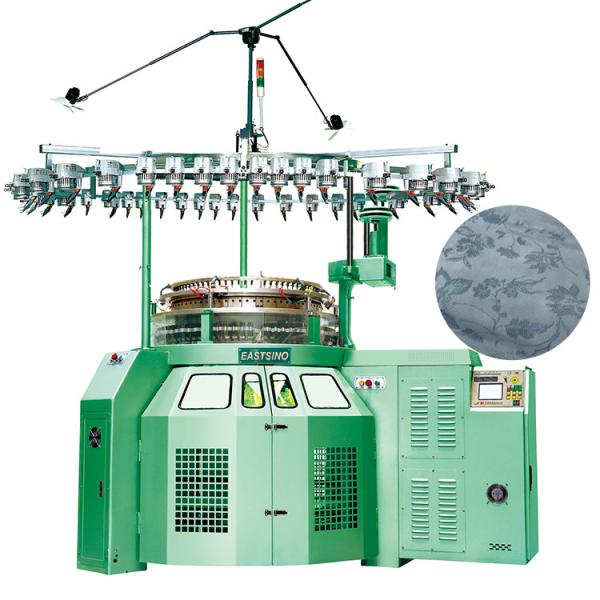 Quality High Speed Single Jersey Jacquard Round Knitting Machine Computer Controlled for sale