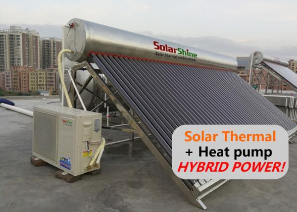 Quality Practical Solar Heat Pump Water Heater , Heat Pump Water Heater System for sale