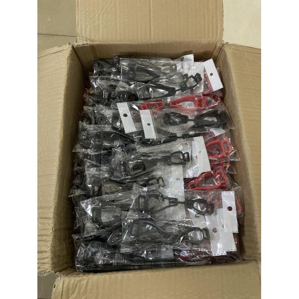 Plastic Glove Clips Multi-Color Custom Logo Safety Interlock Clips for Labor Work