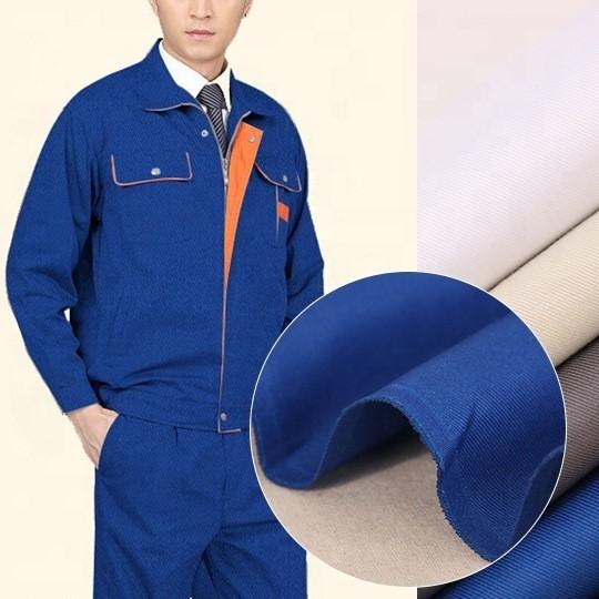 Quality Polycotton Fabric For Garment TC Workwear Fabric Twill 3/1 for sale