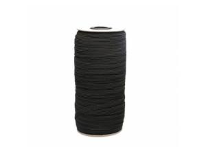 China One Inch Braided Custom Elastic Waistband Durable Lightweight Rolled Packed on sale