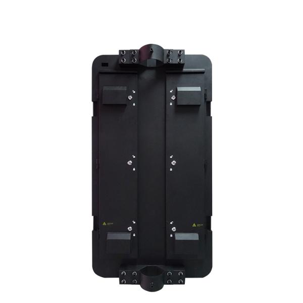 Pole Mounted Intelligent Outdoor Fixed LED Display Customized Dimension