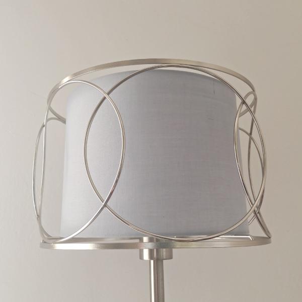 Quality 2 Layer Diy Metal Lamp Shade 3 Way Gimbal E27 For Floor Lamps for sale