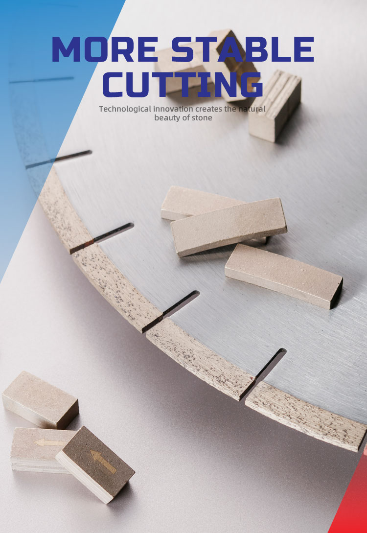 Multi Purpose Diamond Cutting Segment Tip 24x8x13mm Diamond Segments for Marble Sale