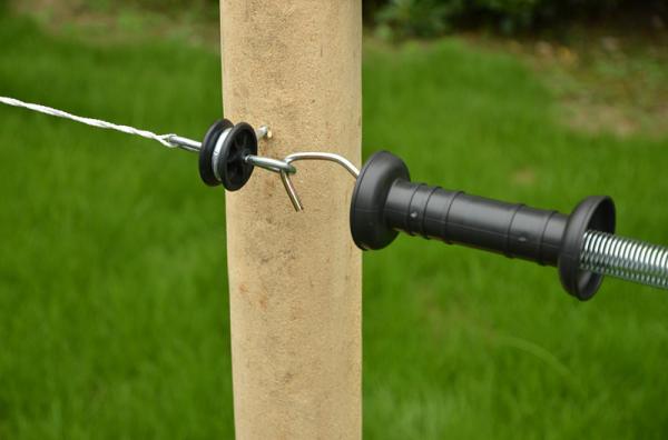Quality HDL016B Safety Flanges Handle Spring Electric Fence Gate for sale