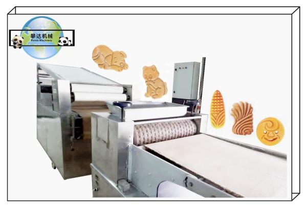 Quality Multi Shape Biscuit Processing Line, Biscuit Making Machine, Commercial Biscuit Production Line Global Recipe Support for sale