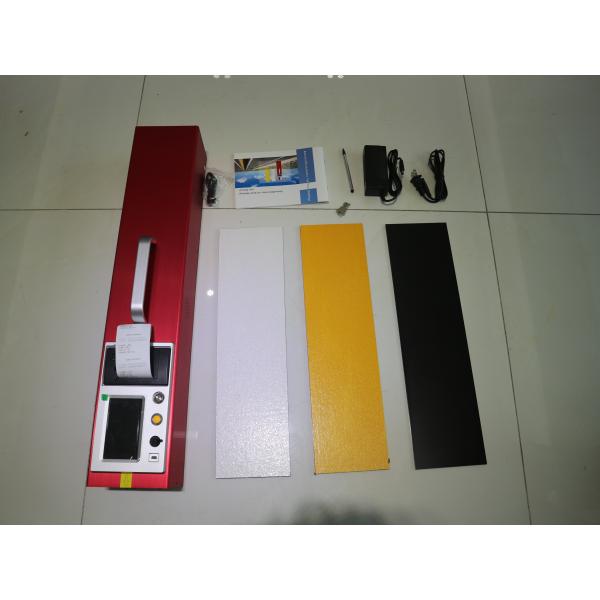 Red Pavement Marking Retroreflectometer 340mm x 95mm