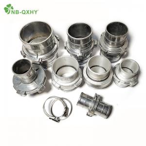 China Aluminum Camlock Layflat Hose Coupling for QX Connection and Plastic Camlock Fittings on sale