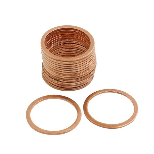 Quality Custom Flat Metal Flange Gasket Ultra Thin Flexible Graphite for sale