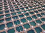 SPI/DMX Control Mode Transparent LED Mesh Screen Waterproof For Shopping Mall