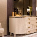 17.7in Sideboard Buffet Console Table 1.5m Matted 4 Drawer
