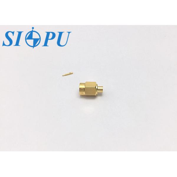 SSMA-JB2 Male RF Coaxial Connector – Compatible with 2# Semi-Rigid/Semi-Flexible Cable