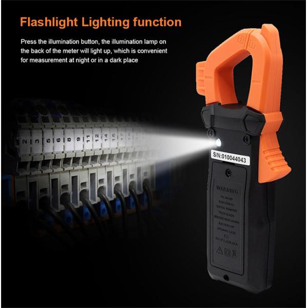 1000V Digital Clamp Multimeter 6000 Counts