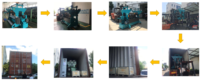 260 Inch Knitting Width E12 Gauge SRCP Plastic Net Making Machine Raschel Knitting Machine for High Volume Output