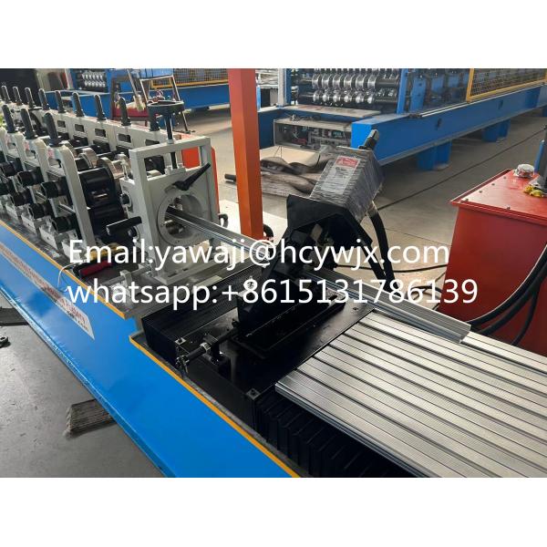 Multiple Size Hot-Dipped Galvanized Coating Strut Slotted Channel Roll Forming Machine