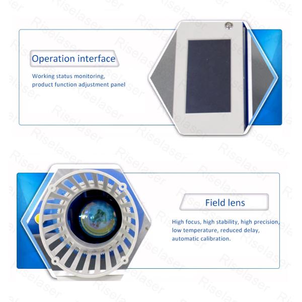 Portable 20w Fiber Laser Engraving Machine Stainless Steel Laser Marking Machine