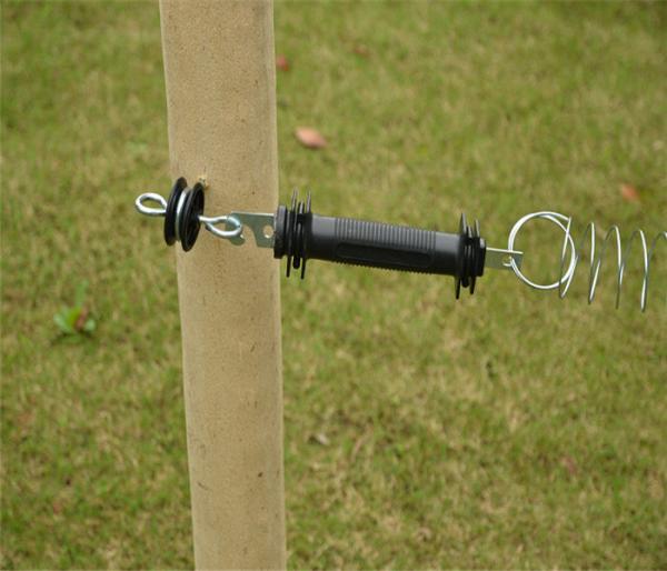 Quality HDL202 Y 99 gram L140mm Electric Fence Gate Handle for sale