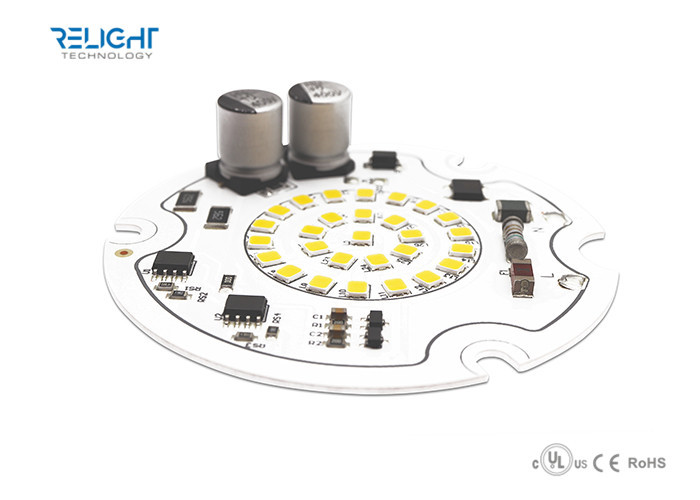 AC 120 V Flicker Free Round Module with 9 W CRI 90 and 95 Lm / W