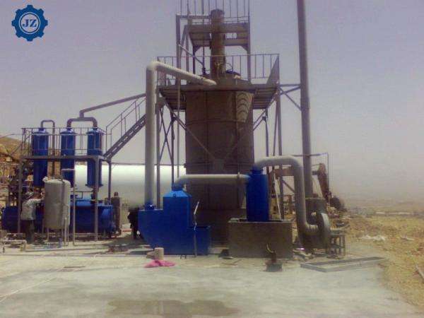 Quality Low Sulphur 75%-80% Diesel Yield Used Oil Refining Waste Oil Distillation Machine for sale
