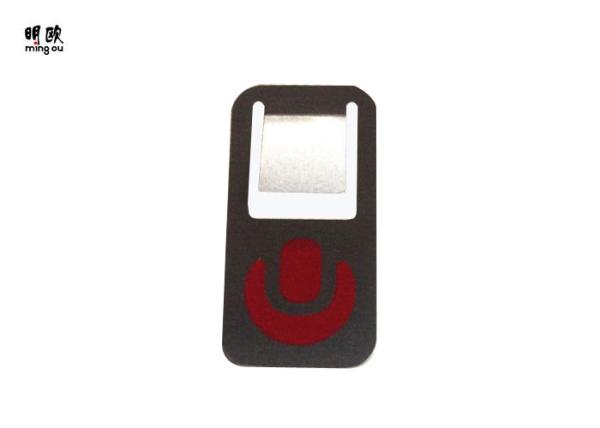 Quality Business Style Strongest Red Metal Money Clip For Men Brush Nickel Electroplate for sale