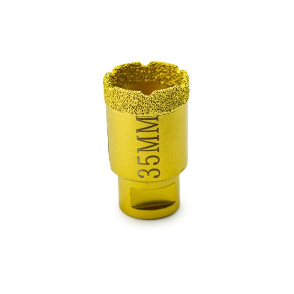 Quality Vacuum Brazed Diamond Core Drill Bit for Hard Stone Tile Marble Granite Dry or Wet for sale