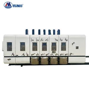 Buy cheap Corrugated Carton Flexo 4 Color Printing Machine With Die Cutting product