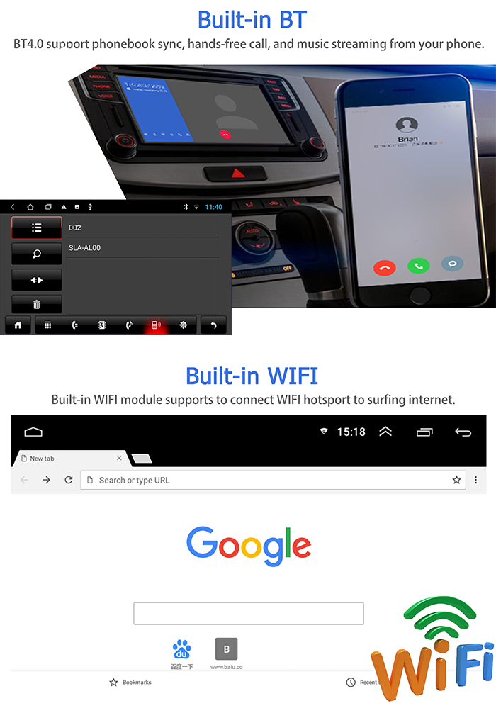 9 inch GPS WIFI Car Multimedia Player for Toyota Corolla 2007-2013 with Android 9.0