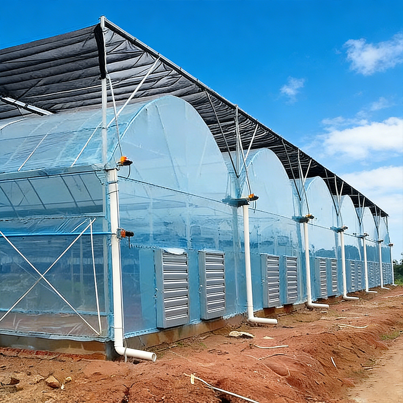 Small Steel Frames Prefab Farm Buildings Lightweight Rust Resistant