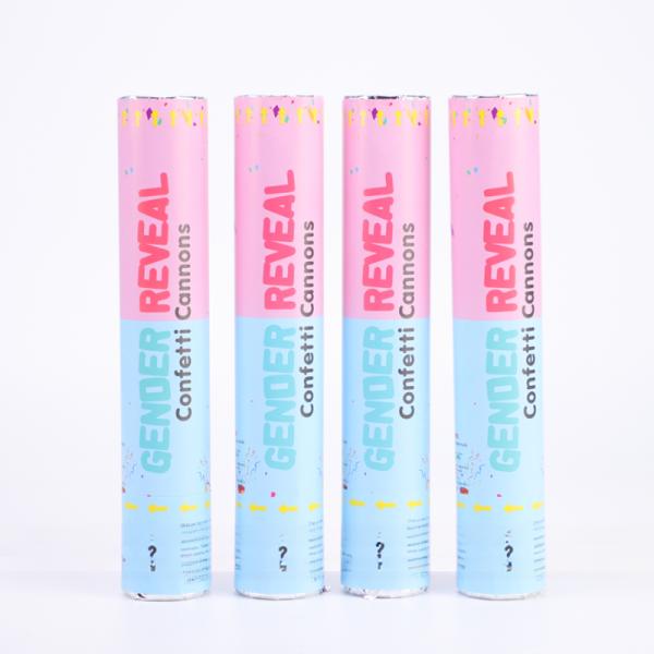 Safe Gender Reveal Confetti Cannon Handheld Color Smoke Effect
