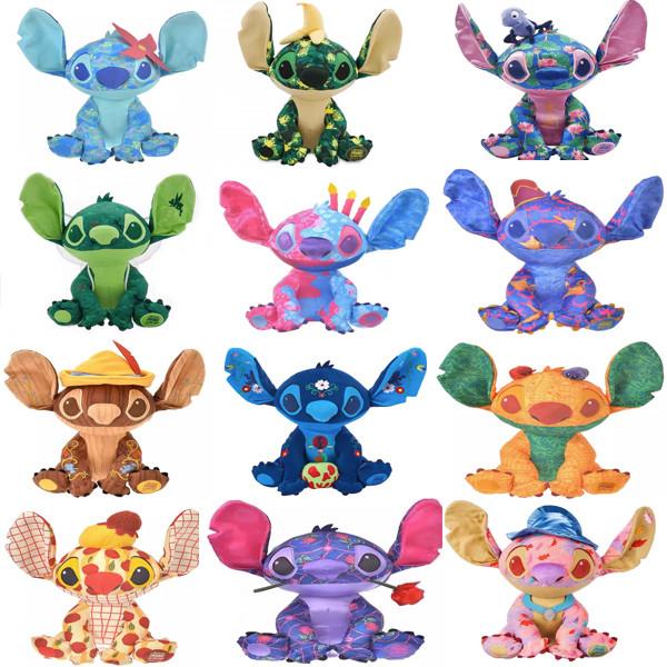 Quality New Disney Stitch Original Hawaiien Lilo & Stitch Plush Toys Stuffed Toys 30cm for sale