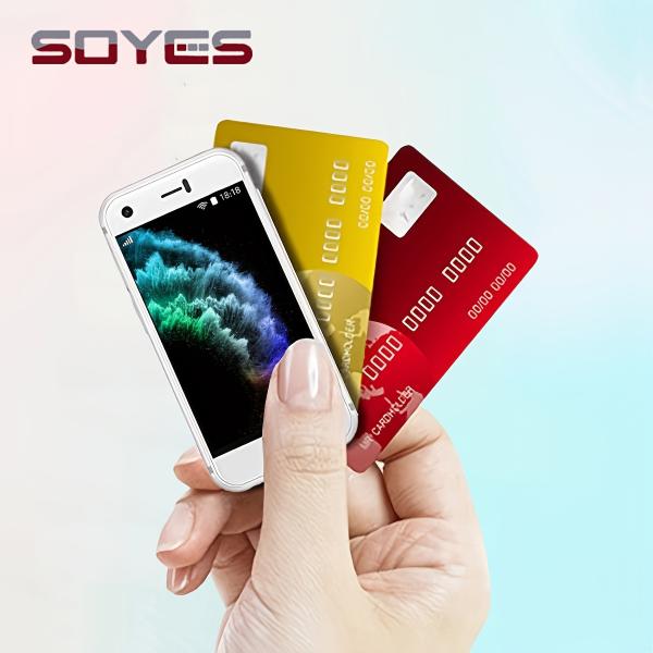 SOYES 7S Mini Android 2.54 ''Screen Quan Core 1+8GB 5.0MP Dual SIM 3G mobile phone