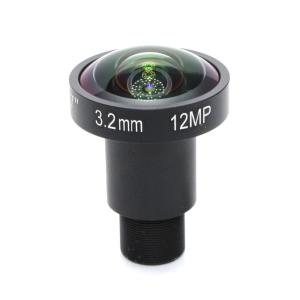 China 4K Lens 12Megapixel Fixed M12 Lens 3.2mm 160 Degree 1/1.7 inch For IMX226 4K IP CCTV camera or 4K Action Camera on sale