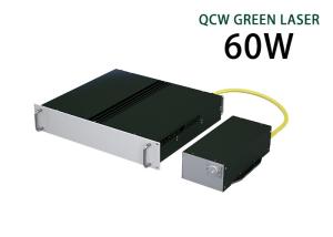 60W Single Mode Green Laser Nanosecond QCW Green Fiber Laser
