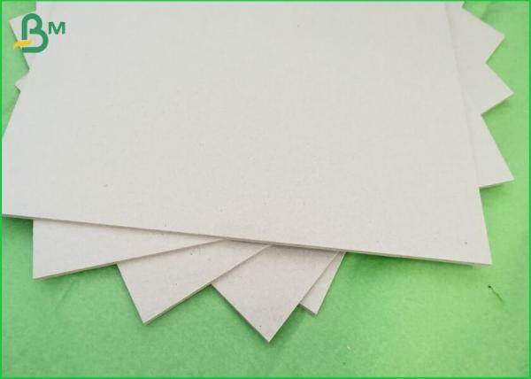 Quality Moisture Proof Grey Chipboard , 1900gsm Grey Board Sheets For Book Binding Paper for sale