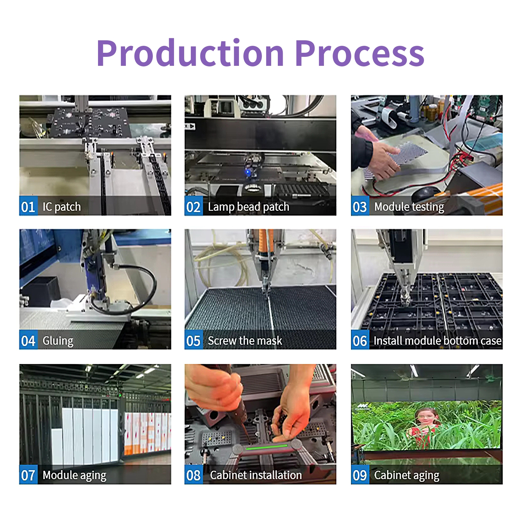 3D Hologram LED Screen for Theater Stage Holographic Transparent Display High Brightness Custom Sizes